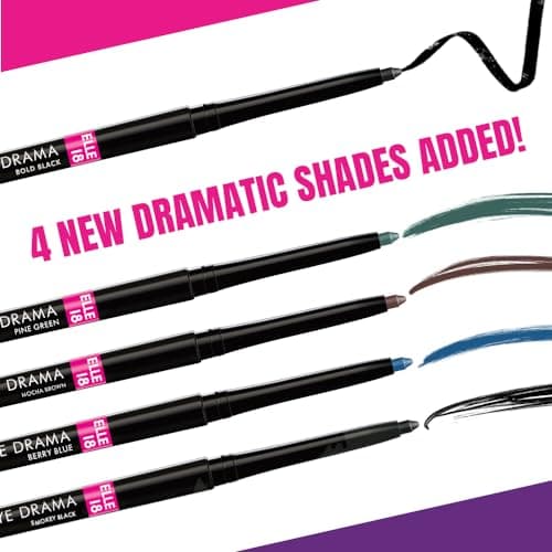 Elle18 Eyedrama Kajal Smokey Black 4
