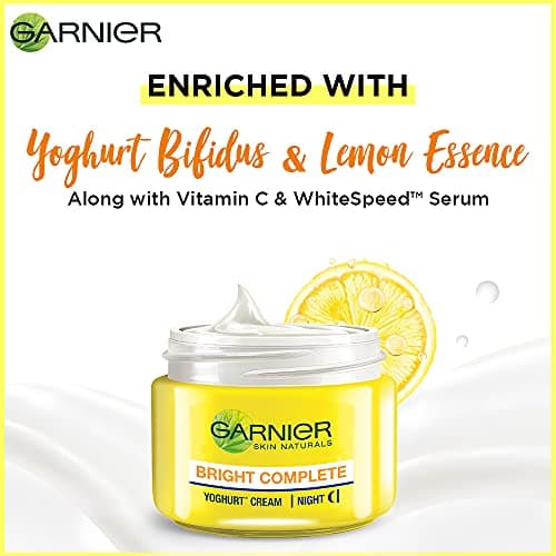 Garnier Bright Complete VITAMIN C YOGHURT Night Cream, 40g 4