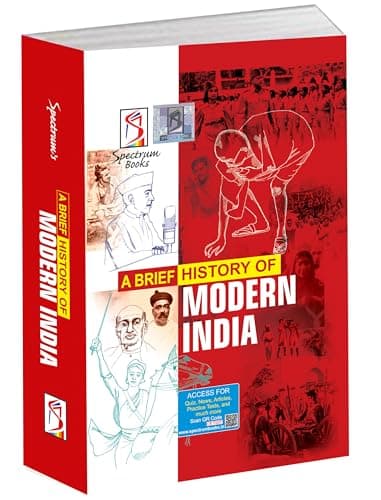 A Brief History of Modern India | Spectrum | UPSC | Civil Services Exam - 2025 (Revised and Enlarged Edition) |