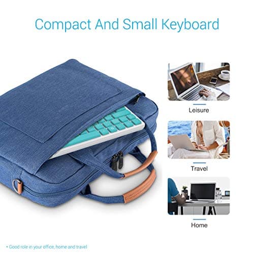 Portronics Key2-A Combo of Multimedia Wireless Keyboard & Mouse, Compact Light-Weight for PCs, Laptops and Smart TV, White 3