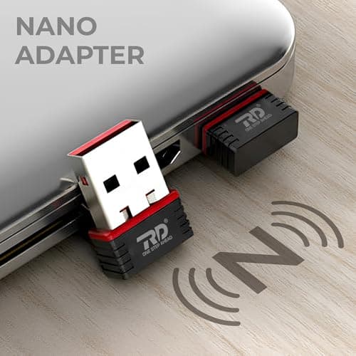 RD DW-7 950Mbps Wireless-N Mini USB WiFi Adapter, 2.4GHz High-Speed Internet Dongle with Internal Antenna, USB 2.0 Plug & Play, WPA/WPA2 Security, Compatible with Windows & Mac 4