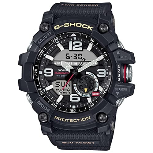 Casio G-Shock GG-1000-1ADR Analog-Digital Black Dial Men Watch Black Resin Strap (G660)