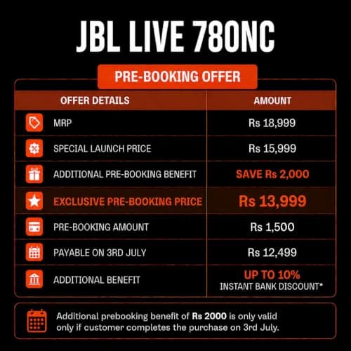 JBL New Live 780NC, Advanced Noise Cancellation 2.0 Wireless Headphones, Latest Technology (BT 6.0, Auracast, Hi-Res, LDAC, Spatial Sound, 6-mic, AI-Trained Algo) 80H Battery, 2Yrs* Warranty, Green 2