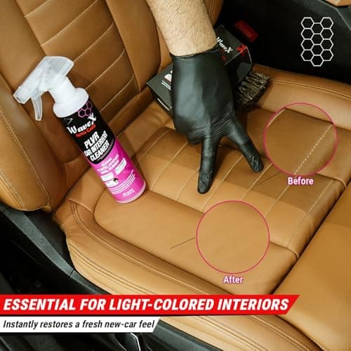 Wavex Car Interior Cleaner 350ml | Interior Cleaner for Plastic, Leather, Vinyl & Rubber | Important Car Cleaning Accessories, Works well as a Dashboard & Leather Seat Cleaner 2