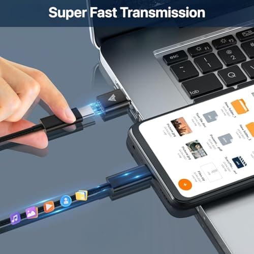 DR VAKU® Snaplink USB-A to Type-C OTG Adapter Connector USB 3.0 Fast Charging 5 Gbps High-Speed Data Transfer Compatible with Smartphone, Tablet, USB-C Hub, Pendrive & Hard Disk– Grey 3