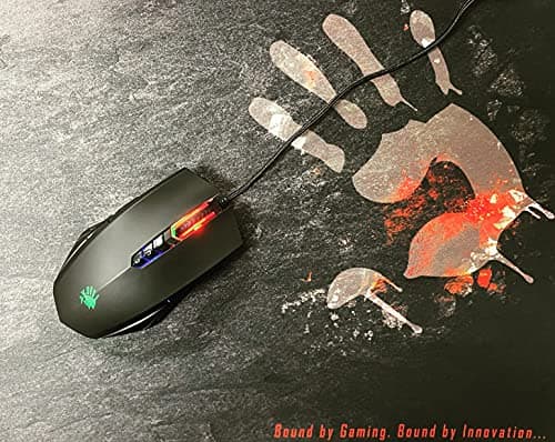 Bloody A70x Optical Gaming Infrared Mouse with Light Strike (LK) Switch & Scroll - Fully Programmable and Advance Macros (A70x-MatteBlack) 2