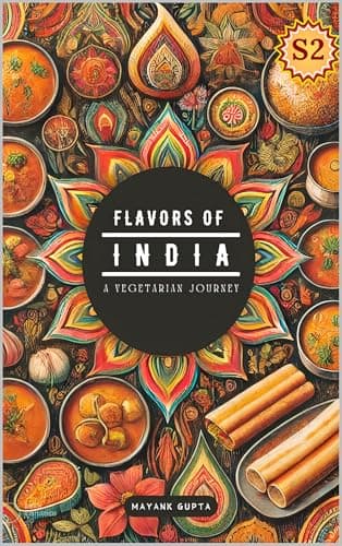 Flavors of India: A Vegetarian Journey : 25 Veg Indian Authentic Recipes