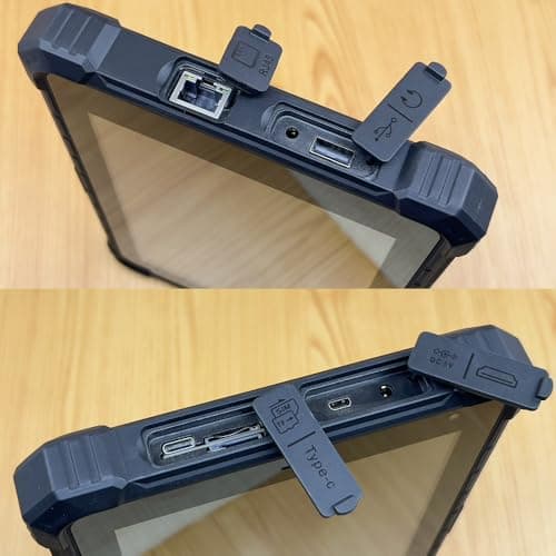 RUGLINE Rugged Tablet, Windows 10 8" Rugged Tablet, 4G LTE, GPS, Water Resistance, 7.6V 5000mAh Battery, 8GB RAM/128GB ROM, Bluetooth, Dual Wi-Fi Desktop 5
