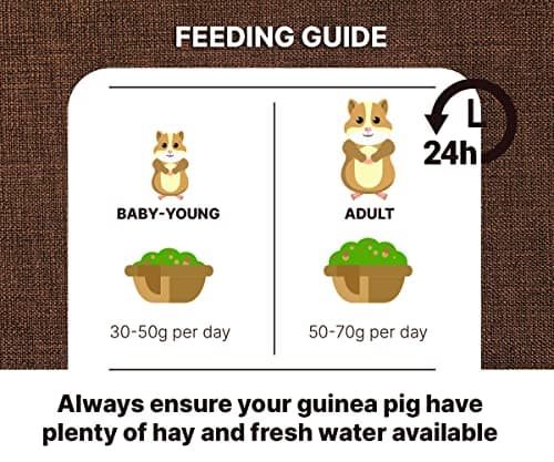 BOLTZ Guinea Pellet Pig Food For All Life Stages, Nutritionist Choice (ISO 9001 Certified), Medium, 1200 G, Vegetable 4