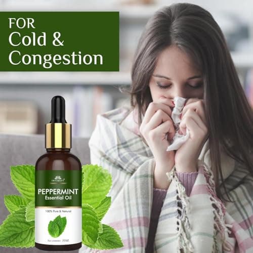 INTIMIFY Peppermint Oil, Peppermint Essential Oil, For Rats, Hair Growth, Cold, For Ants & Insects (30 ml) 3