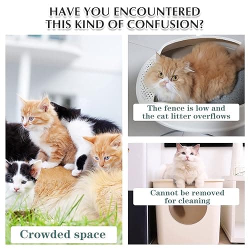 Emily Pets Cat Litter Tray Box with Free Scooper for Cat, Kitten & Bunnies (Color May Vary) 4