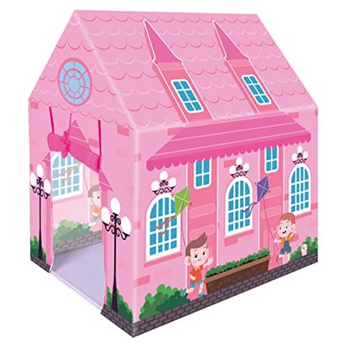 Webby Princess Theme Play Theme Tent House for Kids Pink Color Pink 2