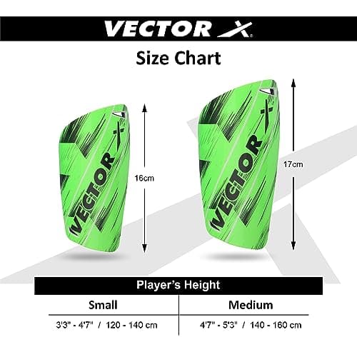Vector X Combo of Acura Shoe Shin Guard & Pair Stockings Football Kit|Synthetic Upper+ High Strength TPU Sole|Practice & Training Footwear Sports Shoes for Boys Men Adult (Acura Combo, Size 7) 6