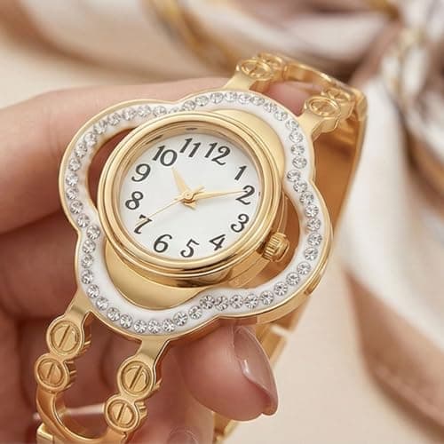 CLEO Be Bold Be You Ladies Gold Bracelet Analog Watch | Luxury Party Watch 3