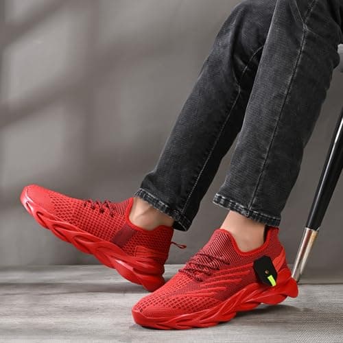 Cruiser Sneaker for Men | Lightweight & Stylish | Breathable Mesh Lace-Up Shoes | Casual Wear, Gym, & Street Style 2644-3 3