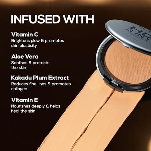 RENEE PRO HD 3 In 1 Compact - Sable 9 Gm, Works As Concealer, Foundation & Powder, SPF 20, Matte Finish, High Coverage, Ultralight & Silky Smooth Finish, Enriched With Vitamin E, C & Aloe Vera 4