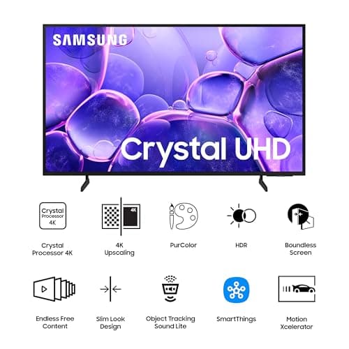 Samsung 108 cm (43 inches) Crystal 4K Vista Ultra HD Smart LED TV UA43UE81AFULXL 2