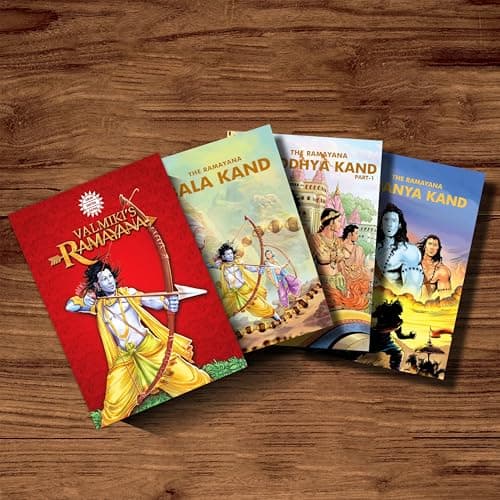 Valmiki's Ramayana – 6 Volume Comic Book Set | Ramayana Stories from Indian Epics & Mythology | Illustrated Tales for Kids & Adults | Amar Chitra Katha 5