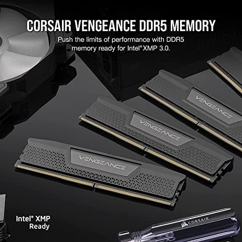 Vengeance® 32GB (2x16GB) DDR5 DRAM 6000MT/s CL36 Memory Kit — Black 2