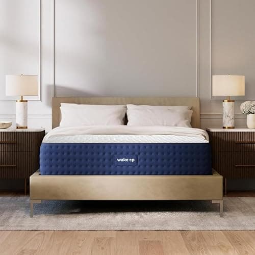 Wakeup India Virasat Dual Comfort Foam Mattress with Body Zone Technology Double Size (72x48x4 inch) in a Box,Meduim Firm, Low Motion Transfer Supports for Any Sleep Position