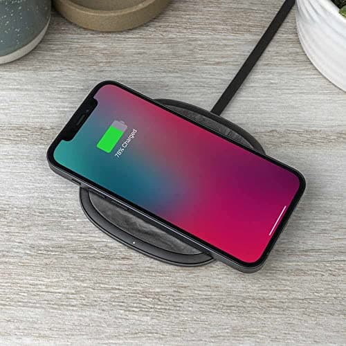Nimble Apollo Wireless Charging Dock 15W Fast Charging Dock for Iphone 17/16/15/14/13/SE/12, Air Pro Max Plus, Samsung Galaxy S24/S23, Airpods Pro and Others, with Usb-C Cable 5