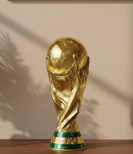 FI FA Football Trophy Cup Showpiece | Soccer Championship Replica Statue for Home Decor, Office Table & Study Desk | Sports Theme Decorative Gift for Men & Boys 5