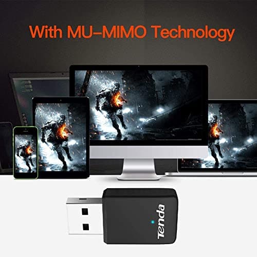 Tenda U9 AC650 Dual Band Wireless USB Adapter for PC, Desktop and Laptop, Mini Size, Plug & Play, Supports Windows XP/7/8/8.1/10 4