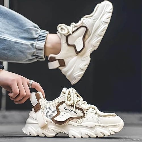 Cruiser Sneaker for Men | Lightweight & Comfortable | Stylish Lace-Up Casual Footwear with Cushioned Insole | Perfect for Versatile Outfits 2648 3