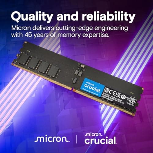Crucial 16GB DDR5-6400 CUDIMM CL52 2