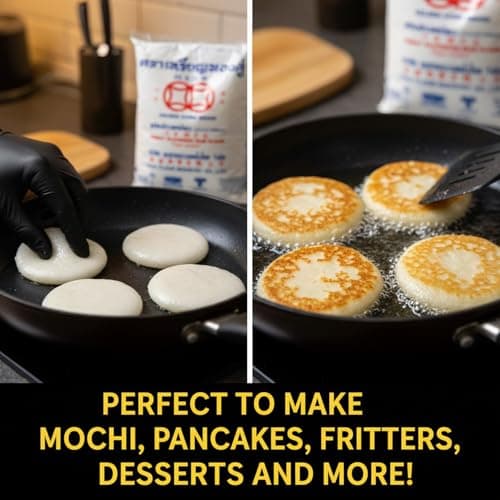 UMAI Glutinous Rice Flour 1kg | Premium Sweet Rice Flour | Perfect for Asian Desserts | Gluten-Free | 1 Kilogram Bag 3