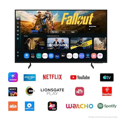 Samsung 138 cm (55 inches) 4K Ultra HD Smart QLED TV QA55Q7FAAULXL (Black) 3
