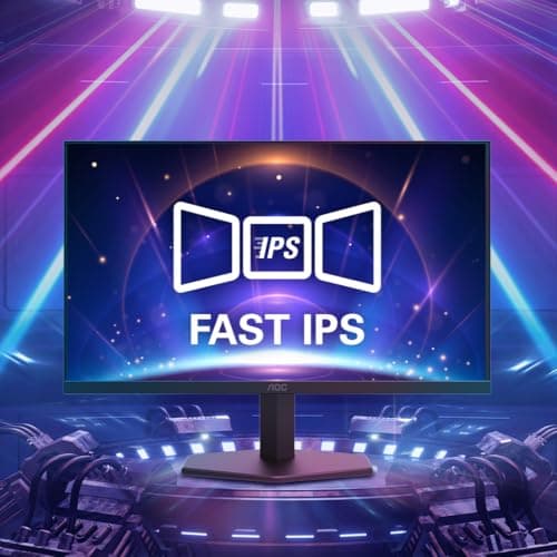 AOC 24G11ZE 23.8" FHD IPS Gaming Monitor - Black | 240Hz Refresh| 0.3ms MPRT, 1920 X 1080|Adaptive Sync| HDR10| 3-Sided Frameless| Low Input lag|Flicker Free| Low Blue Mode 4