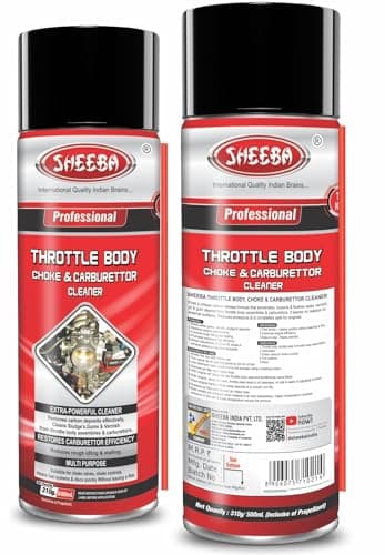 Sheeba Throttle Body, Choke and Carburettor Cleaner (500 Ml) (STBCBG7) 2