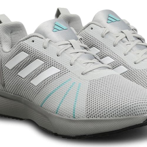 adidas Mens Fluidglow M Stone/FTWWHT/ACIMIN/DOVGRY Sneaker - 9 UK (EX2099), Grey 6