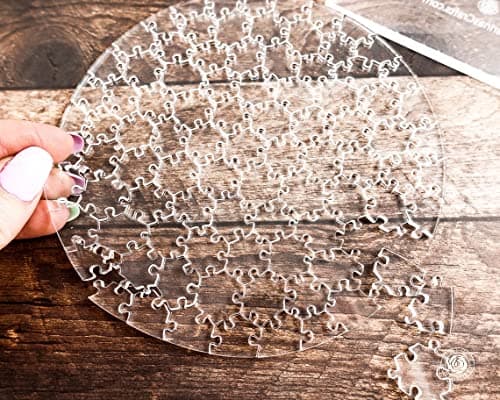 Non Toxic Brain Teaser by ITSYYBOO - Clear Acrylic Impossible Jigsaw Puzzle 91 Pieces Made in India for Adults 2