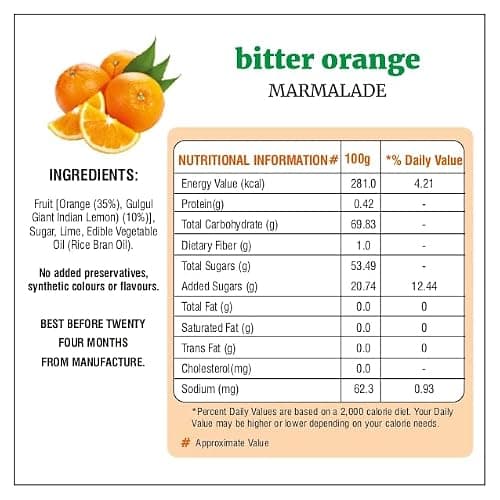 Bhuira Bitter Orange Marmalade- 240g | All Natural - No Added Preservatives, Artificial Colors | Handmade Himachal Vegan Spread | Breakfast Dessert Jam | Healthy Snack, Guilt-Free 4