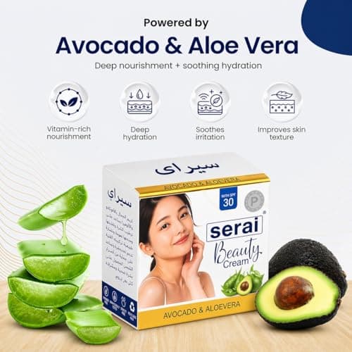 Beauty Cream for Women and Men| Serai | Radiance Face Cream for Glowing Skin | Brightening Cream for Dark Spots, Acne Marks & Pigmentation | Lightweight Moisturizer for All Skin Types 50g 2