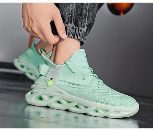 Cruiser Sneaker for Men | Lightweight & Stylish | Breathable Mesh Lace-Up Shoes | Casual Wear, Gym, & Street Style 2644-5 2