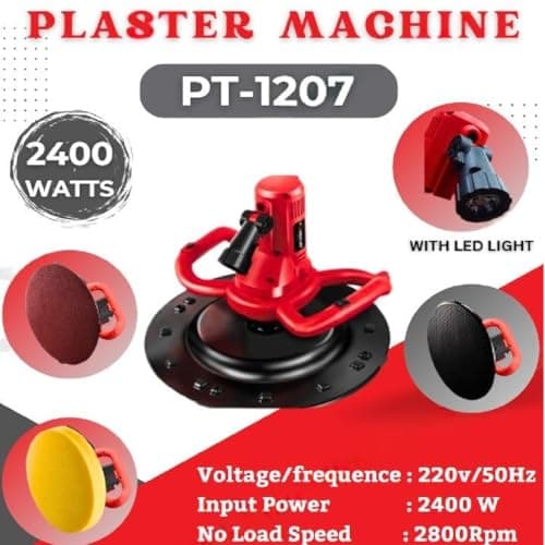 Samnantools Plaster smoothing machine cement planner|Wall Smoothing Polishing Machine with Light 3