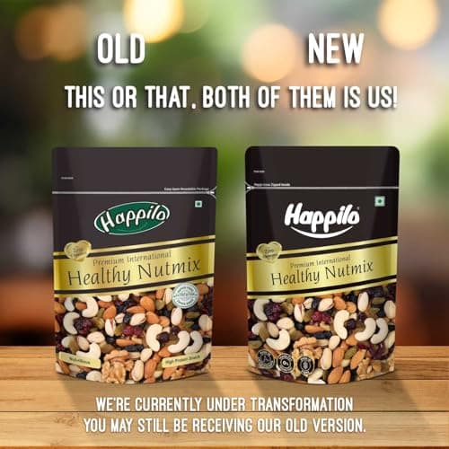 Happilo Premium International Healthy Nutmix, 200g | 7 Superfoods in 1 Mixes | Dry Fruits Contains Almonds, Cashews, Walnuts, Pistachios, Cranberries, Green & Black Raisins 3