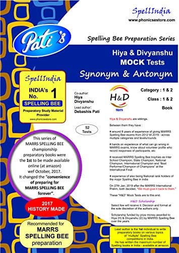 Study Set - Category(s) 1 & 2 - Round 6 - International Final (Orals) - Prepare for MaRRS Spelling Bee championship exam .... from Spell India ... for pre purchase queries whatsapp +91 9820354672 5