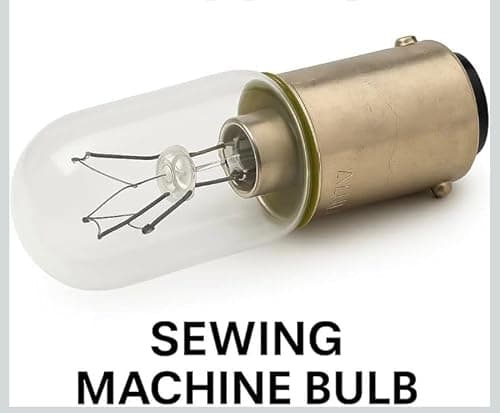 ARTDECOR Sewing Machine Bulbs (Pack of 2) – Perfect Fit for Usha Janome | Premium Warm Light | Long-Lasting | Made in India | High Brightness 3