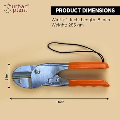 Urban Plant Gardening Tools | Durable & Sturdy | Rust Free Home Garden Accessories (Pruner) 3