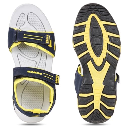 Power Men's TERRY Navy Casual Sandal's - 8 UK (8619305) 5