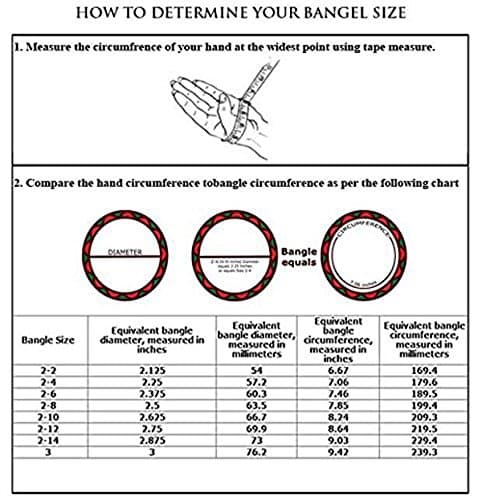NMII Non-Precious Metal with Base Metal and Spread with Zari Glossy Finished Bangle set For Women and Girls, (Multicolour-Design-1 2.4_Inches), Pack Of 144 Bangles 6
