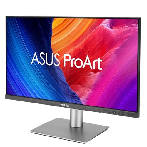 ASUS ProArt Display PA278QGV Gen2 Professional Monitor – 27-inch, IPS, QHD (2560 x 1440), 95% DCI-P3, Color Accuracy ΔE < 2, Calman Verified, 120Hz, HDR-10, Light Sync, VESA MediaSync 4