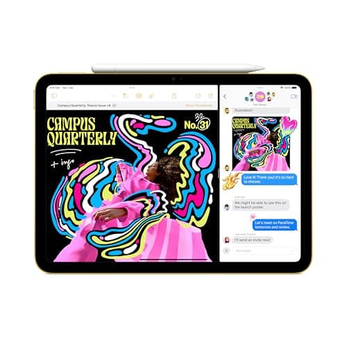 Apple iPad 11″: A16 chip, 27.69 cm (11″) Model, Liquid Retina Display, 128GB, Wi-Fi 6, 12MP Front/12MP Back Camera, Touch ID, All-Day Battery Life — Blue 3