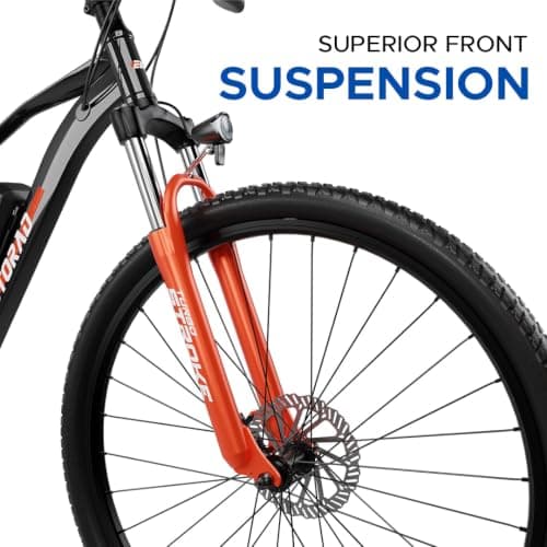 EMotorad T-REX AIR Electric Cycle | 50km Range | 7-Speed Multi Gears | Unisex E-Bike 5