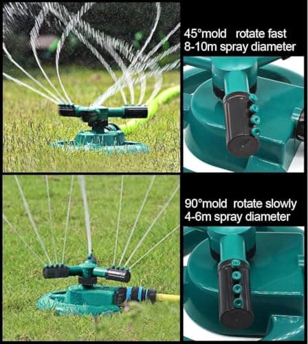 Gadget Deals- Garden Sprinkler | Garden Sprinkler 360 Rotating Water Sprinkler | Water Sprinkler for Garden | Yard Sprinklersfor Plant Irrigation and Kids Playing,- watersprinkler for Plants 5
