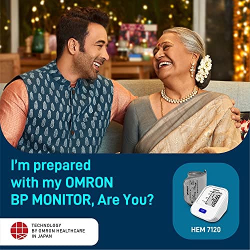 Omron HEM 7120 Fully Automatic Digital Blood Pressure Monitor With Intellisense Technology For Most Accurate Measurement - Arm Circumference (22-32Cm) 2